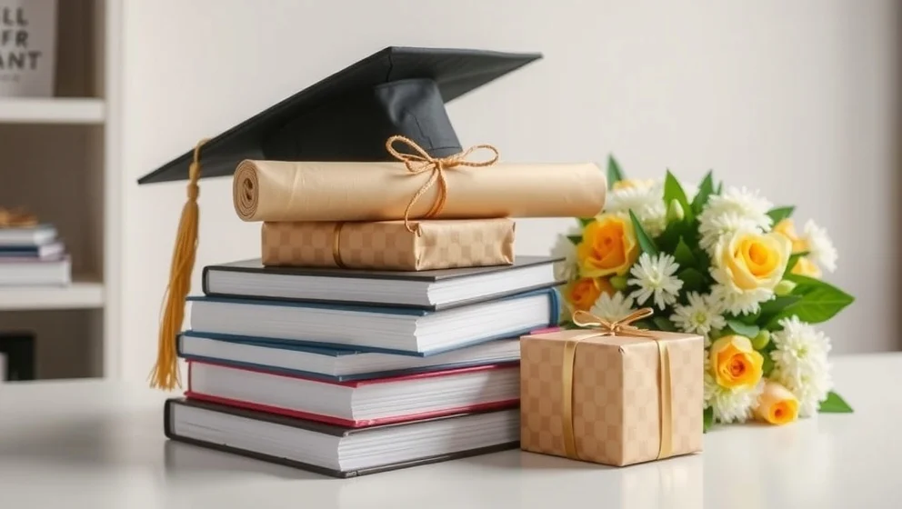 Examenspreseent tjej universitet