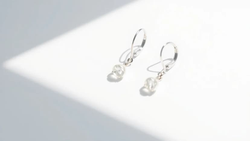 Hängande örhängen i silver som passar överallt