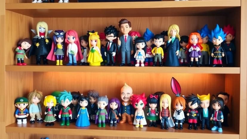 Lisa Larsson figurer som samlar folk över hela världen