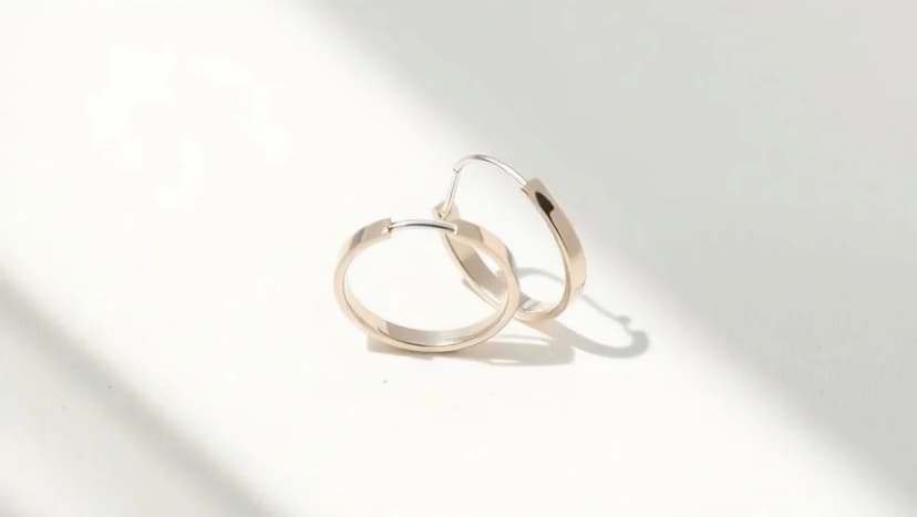 Vackra örhängen i silver från Edblad