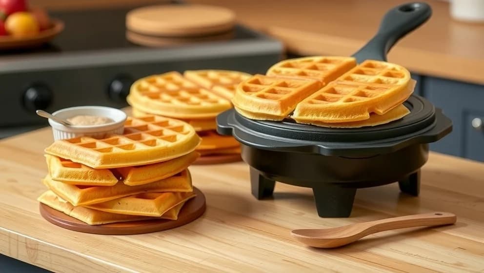 Våffeljärn utan teflon värt köpet?